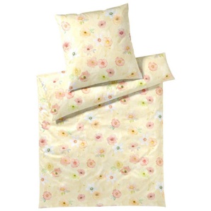 Elegante Bettwäsche Pastel, Mako-Batist, 2 teilig, angenehmes Hautgefühl