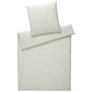Elegante Bettwäsche Svaneke, Seersucker, 2 teilig, angenehmes Hautgefühl