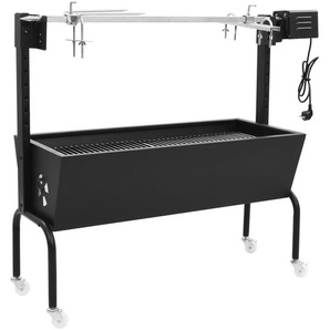 Elektrische BBQ-Rotisserie Edelstahl