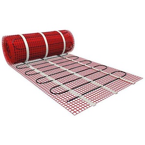 Elektrische Fußbodenheizung 150 Watt Elektrische Bodenheizung twin Technologie Ohne Thermostat 1 m²