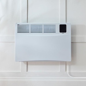 Elektrische Smart Konvektor - Wandheizung 420mm x 665mm 1500 Watt - mit Stecker | Weiß - Elio – ECOSO by Hudson Reed