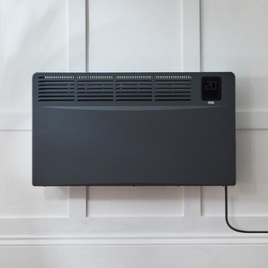 Elektrische Smart Konvektor - Wandheizung - 420mm x 835mm - 2000 Watt - zur Festverdrahtung - Anthrazit - Elio – ECOSO von Hudson Reed