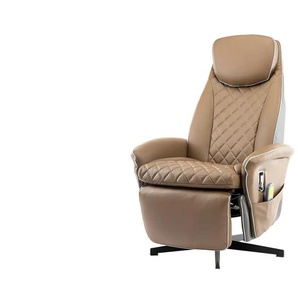 Elektrischer Massagesessel  Max ¦ braun ¦ Maße (cm): B: 75,5 H: 110,5