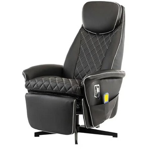 Elektrischer Massagesessel Max - schwarz - Materialmix - 75,5 cm - 110,5 cm | Möbel Kraft