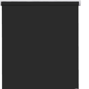 Elektrisches Rollo SUNLINES Akkurollo Upcycling appgesteuert, blickdicht, Sunlines Rollos Gr. 220 cm, stufenlos positionierbar, Rollo einzeln, 150 cm, schwarz Rollos appgesteuert via Bluetooth, nachhaltig