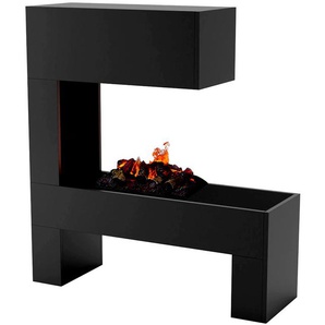 Elektrokamin GLOW FIRE »Mozart« Elektrokaminöfen schwarz Elektrokamine Wasserdampfkamin mit 3D Feuer integriertem Knistereffekt