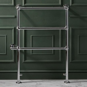 Elektronischer Retro-Badheizkörper 966mm x 637mm - Chrom – Salina