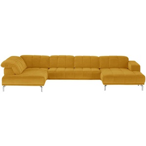 Lounge Collection Wohnlandschaft  Sarina ¦ gelb ¦ Maße (cm): B: 383 H: 75 T: 212.0