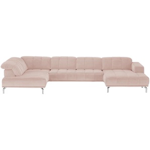 Lounge Collection Wohnlandschaft  Sarina ¦ rosa/pink ¦ Maße (cm): B: 383 H: 75 T: 212.0