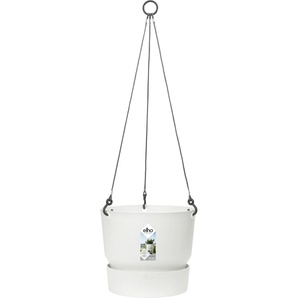 Elho Hängeampel Greenville weiß Ø 24 cm GLO692361285
