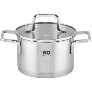 ELO Fleischtopf Topas, Silber, Metall, 1,7 L, rund, backofengeeignet, Kochen, Töpfe, Fleischtöpfe