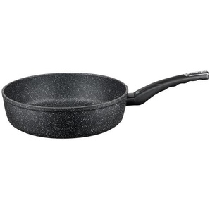 ELO Schmorpfanne Granit Evolution, Schwarz, Metall, rund, antihaftbeschichtet, energiesparend, Kochen, Pfannen, Bratpfannen