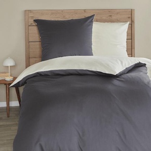 em-es-te Uni Satin Bettwäsche 200x200cm DE9094220