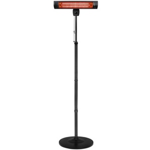 emerio Infrarot Terrassenheistrahler 2000 W, schwarz Heizstrahler