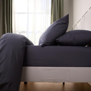 Emma Classic Spannbettlaken | Dunkelgrau | 90x200cm