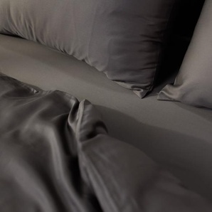 Emma Premium+ Kopfkissenbezug 40x80 - dunkelgrau