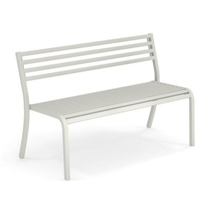 EMU Gartenbank Segno 2sitzer weiss, Stahl pulverbeschichtet