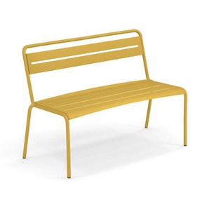 EMU Gartenbank Star in curry yellow Stahl pulverbeschichtet