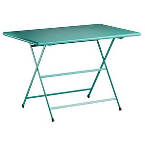 EMU Klapptisch Arc en Ciel 110x70 cm in verde oceano Stahl beschichtet