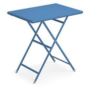 EMU Klapptisch Arc en Ciel 70x50 cm Farbe azzurro marina Stahl beschichtet