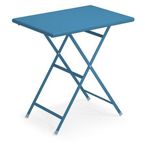 EMU Klapptisch Arc en Ciel 70x50 cm Farbe blu Stahl beschichtet