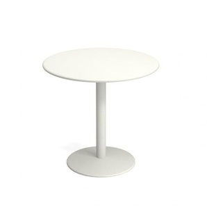 EMU Säulentisch Thor 80 cm weiss - Stahl beschichtet
