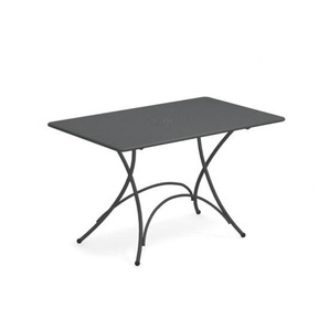 EMU Tisch Pigalle 118x76 cm in Farbe eisengrau Stahl beschichtet