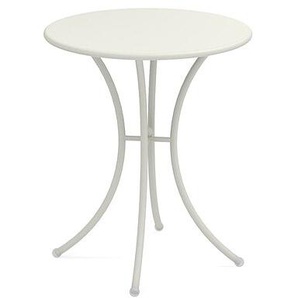 EMU Tisch Pigalle 60 cm in bianco opaco Stahl pulverbeschichtet