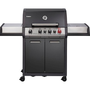 Gasgrill ENDERS Monroe Black Pro 4 IK Turbo Grills Gr. B/H/T: 153,5 cm x 118,5 cm x 58 cm, schwarz Gasgrills BxTxH: 154x58x119 cm