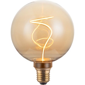 ENOVALITE LED-Filament-Lampe, YARN GLOBE, Amber, E27, 4,9W, 200lm, 1800K ELED100186