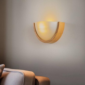 Envostar Kris Wandlampe Breite 27,5cm eiche natur LW42596