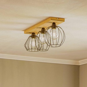 Envostar Various Deckenlampe 3-flg Kiefer natur LW68440351