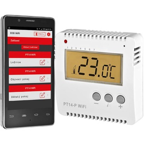 EOB Raumthermostat 667, mit WLAN, PT14-P, weiß
