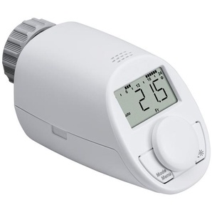 Eqiva Elektronischer Heizkörperthermostat Model N mit Boost-Funktion, leises Kompaktgetriebe 132231