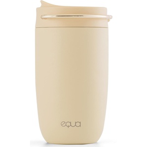 Trinkflasche EQUA Cup Trinkflaschen Gr. 300 ml, gelb Trinkflaschen mit Isolierfunktion und Keramikbeschichtung, 300 ml