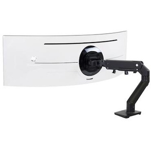 Ergotron HX Monitor Tisch Schwenkarm/HD Gelenk bis 49 Zoll LCD schwarz/1000R 45-647-224