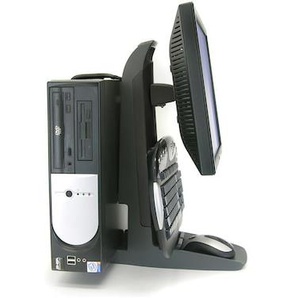 Ergotron Neo-Flex All-In-One-Standfuß mit Sicherheitsklemme (33-338-085)