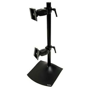 ERGOTRON Serie DS100 Standfuß für zwei Monitore vertikal angeordnet 33-091-200