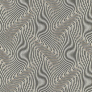 Erismann Guido Maria Kretschmer Vliestapete 10146-15 Fashion For Walls welle schwarz 10,05 x 0,53 m GLO769057412