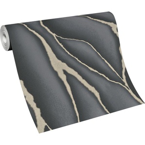 Erismann Vliestapete 10345-15 Elle Decoration, Stein schwarz, 10,05 x 0,53 m GLO769058146