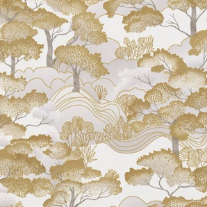 Erismann Vliestapete Natur gold 10,05 x 0,53 m GLO769058692