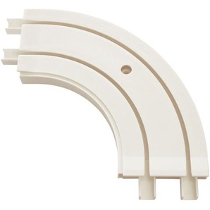 Erkerbogen für Verlängerung von Vorhangschienen