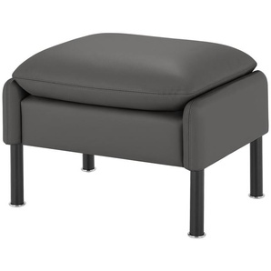 erpo just relax Hocker  JR940 Florenz ¦ grau ¦ Maße (cm): B: 68 H: 43 T: 51.0