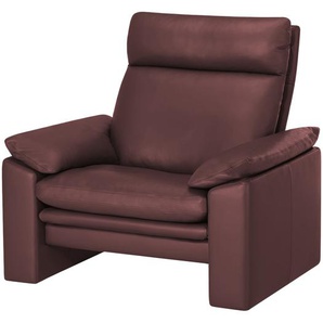 erpo just relax Ledersessel  JR963 Bari - rot - Materialmix - 103 cm - 99 cm - 85 cm | Möbel Kraft