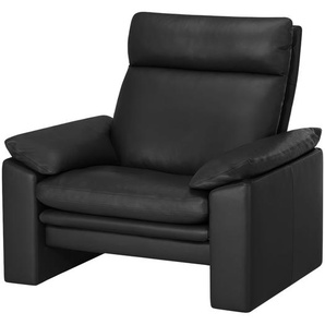 erpo just relax Ledersessel  JR963 Bari ¦ schwarz ¦ Maße (cm): B: 103 H: 99 T: 85.0