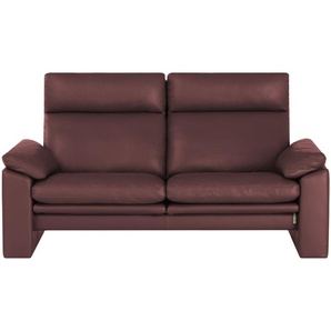 erpo just relax Ledersofa mit Relaxfunktion JR960 Bari ¦ rot ¦ Maße (cm): B: 173 H: 93 T: 84.0
