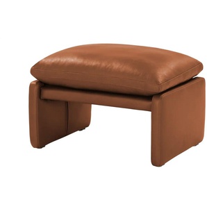 erpo just relax Polsterhocker Leder JR 290 Trento - braun - Materialmix - 64 cm - 43 cm - cm 50,0 | Möbel Kraft