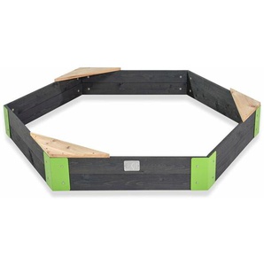 Errebi Group - exit Aksent Holzsandkasten sechseckig 160x140cm