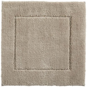 Esposa Badematte Fantano, Taupe, Uni, quadratisch, 60x60 cm, AZO-frei, Bsci, für Fußbodenheizung geeignet, rutschfest, rutschhemmend,