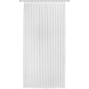 Esposa Fertigstore Leonie, Weiß, Textil, Uni, 300x225 cm, für Stange und Schiene geeignet, Wohntextilien, Gardinen & Vorhänge, Fertiggardinen, Fertigstores